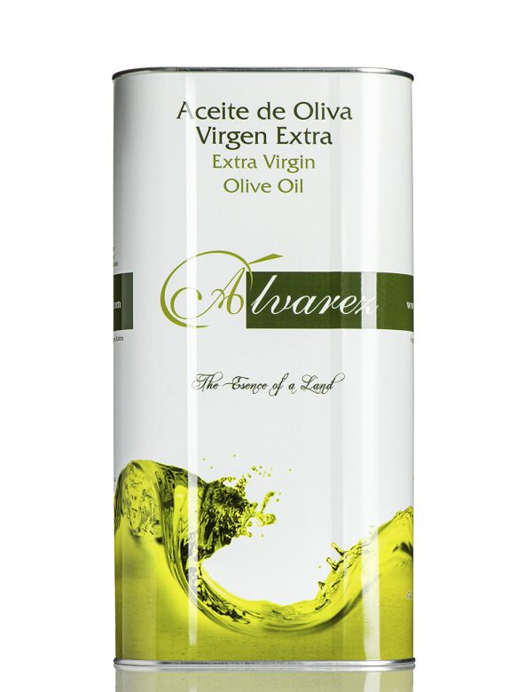 Extra Virgin Olive Oil - Aceites Álvarez Can 5l