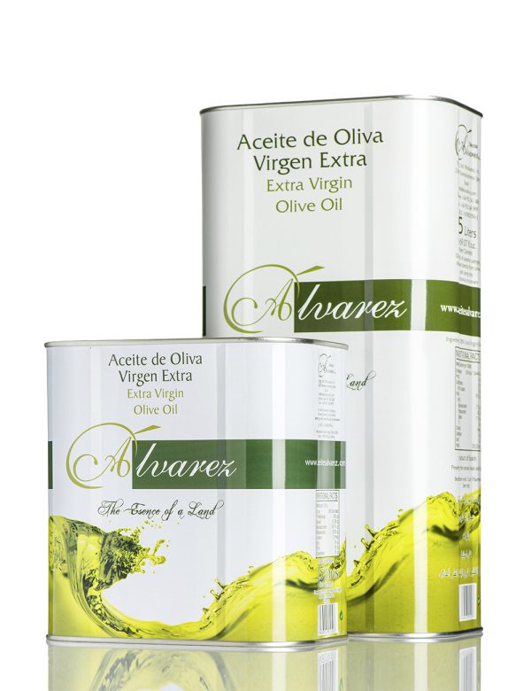 Extra Virgin Olive Oil - Aceites Álvarez Can 5l