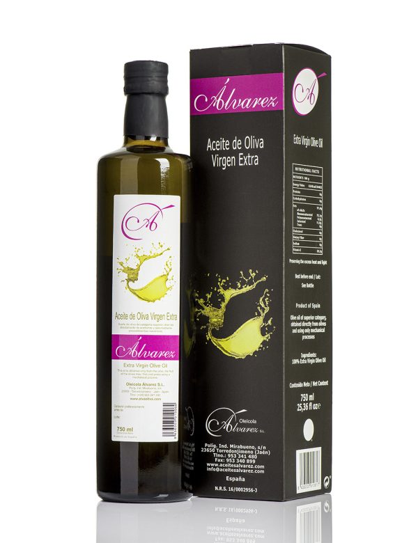 Aceite de Oliva - Oleícola Álvarez Cristal 750ml